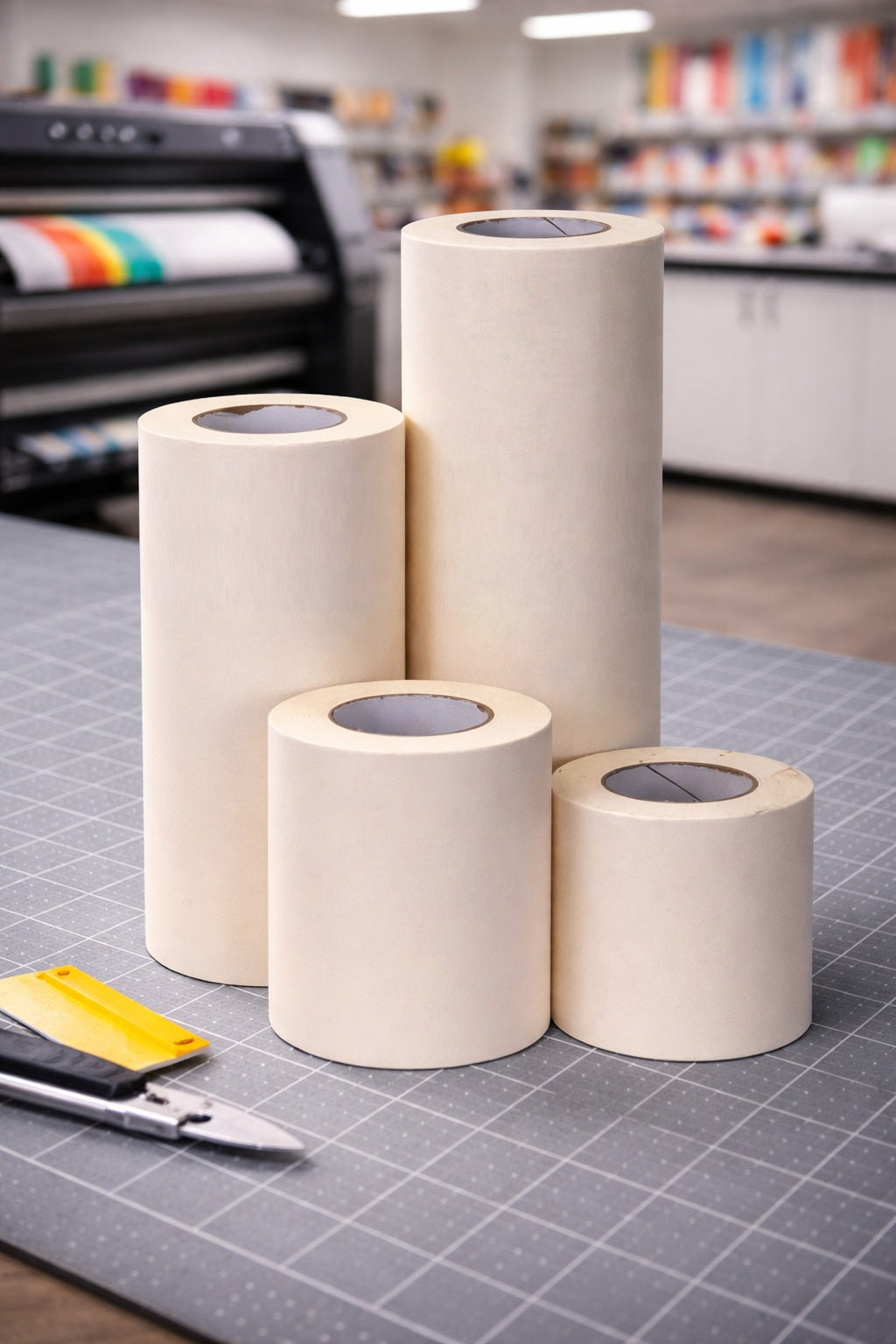 4.0mil High-Tack Paper Transfer Premask Application Tape (For Sign Vinyl) (#430)