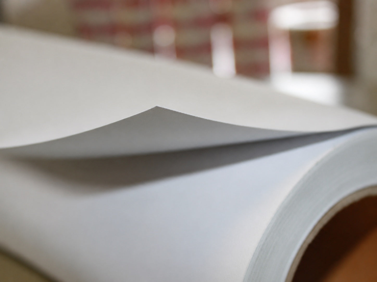 15.0mil Matte White Scrim Banner Vinyl (#610)