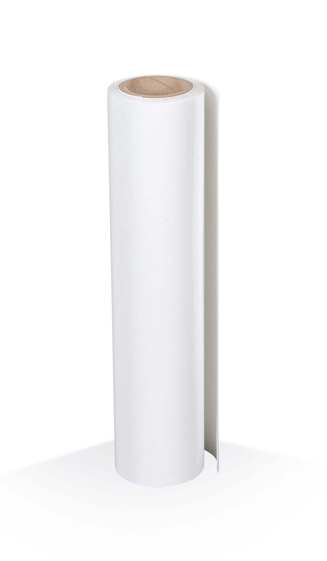 5.0mil Gloss White Calendered Vinyl with Permanent Adhesive (#911)