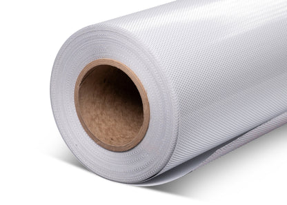 6.0mil Perforated Window Calendered Vinyl (70/30) with Removable Adhesive (White Print Face w/ Black Back) (#072)