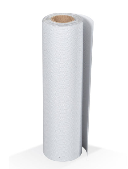 6.0mil Perforated Window Calendered Vinyl (70/30) with Removable Adhesive (White Print Face w/ Black Back) (#072)