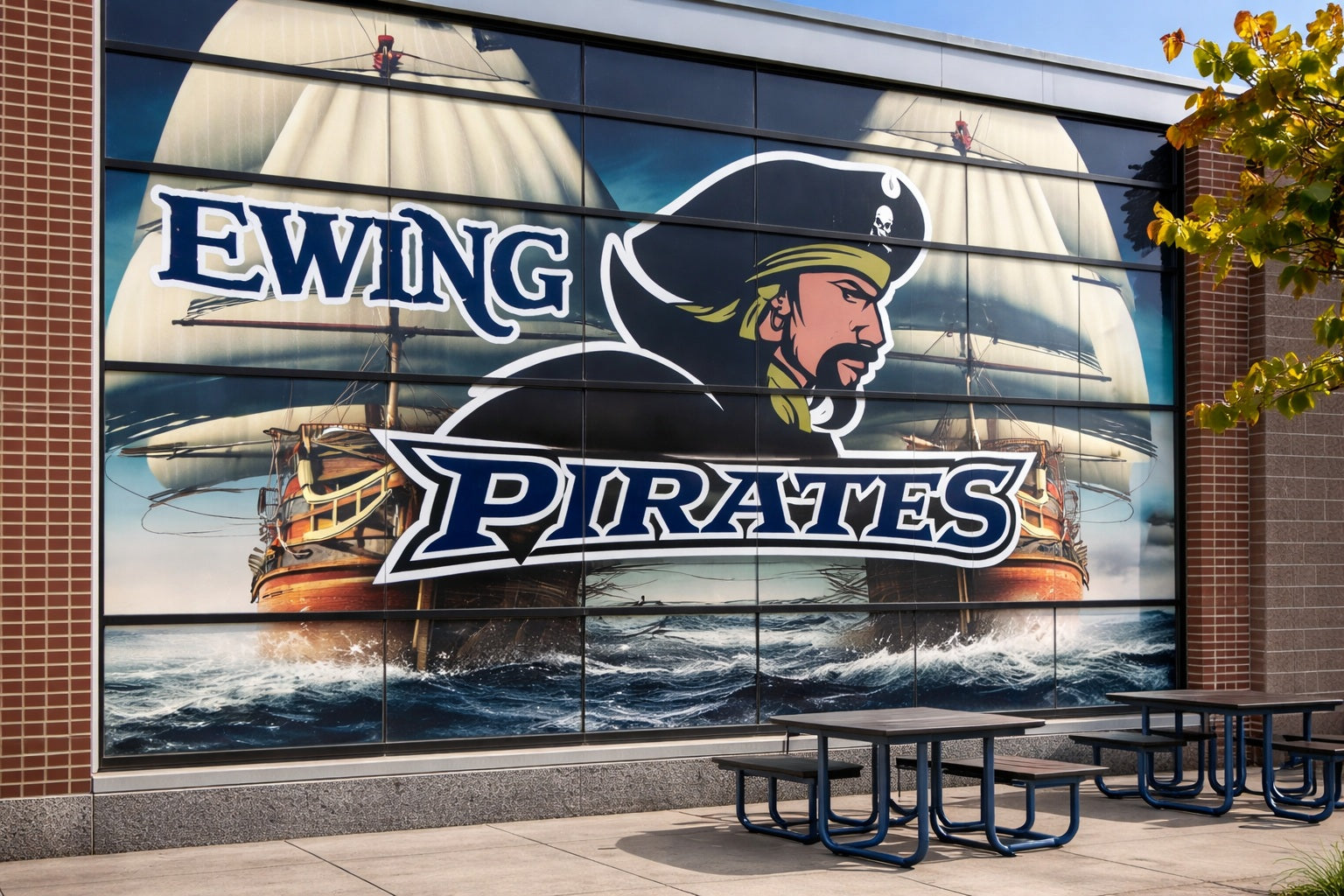 6.0mil Perforated Window Calendered Vinyl (70/30) with Removable Adhesive (White Print Face w/ Black Back) (#072)