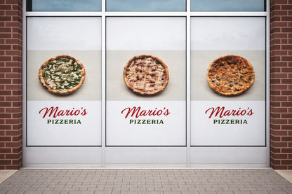 6.0mil Perforated Window Calendered Vinyl (80/20) with Removable Adhesive (White Print Face w/ Black Back) (#082)