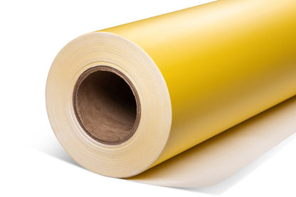 3.4mil Matte Yellow Paint Mask Spray Stencil Vinyl with Removable Adhesive (#158)