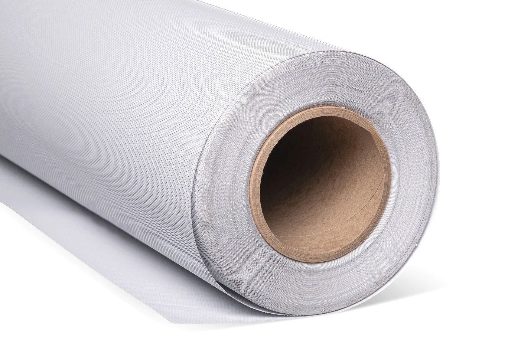 6.0mil Perforated Window Calendered Vinyl (50/50) with (White Print Face w/ Black Back) (#323)