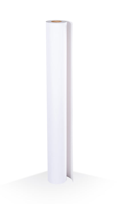 14.0mil Matte White Polypropylene/Polyester Blend Anti-Curl Display Film (#340)