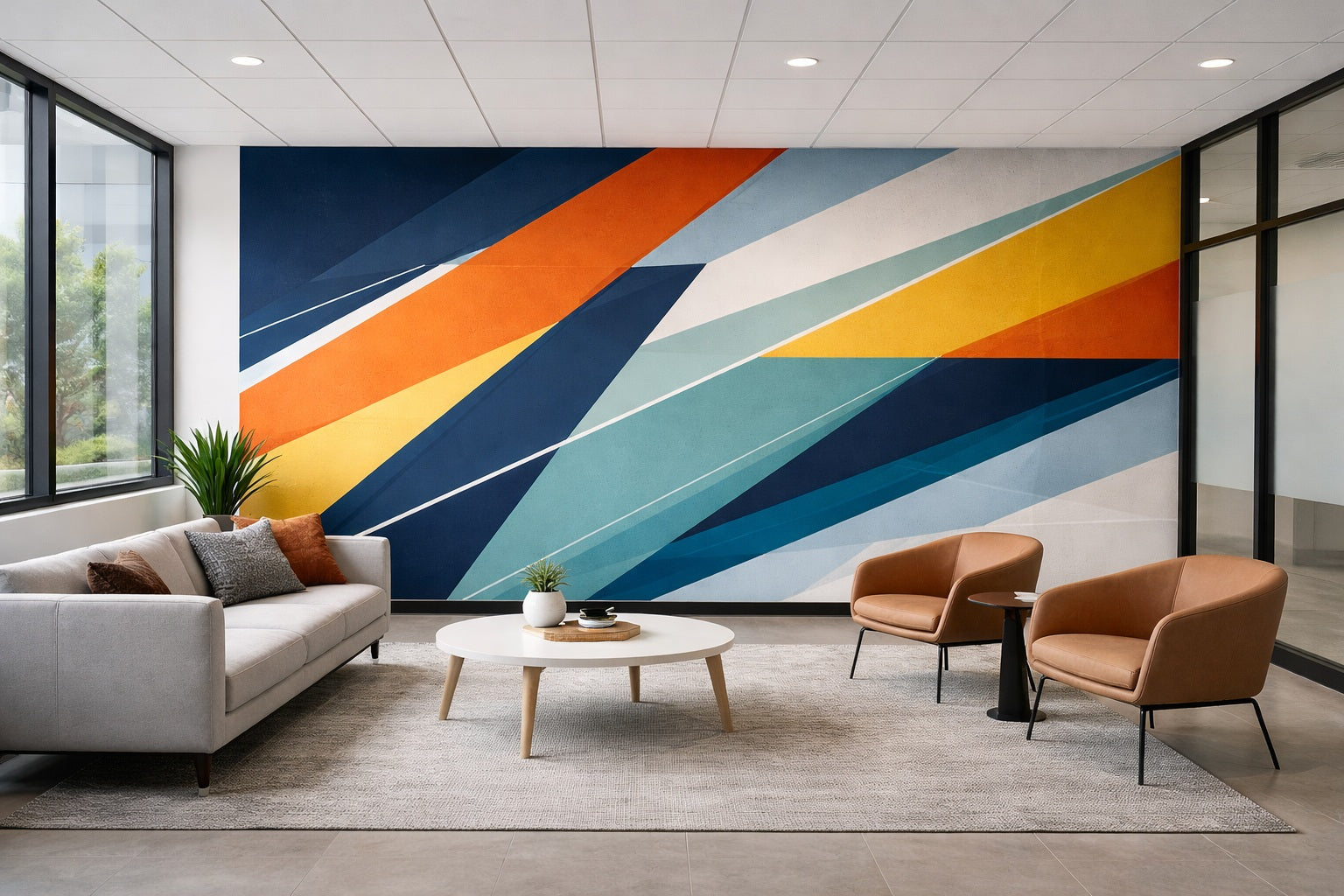 6.0mil Wall Film Matte White Calendered Vinyl with Gray Removable Repositionable Adhesive (#352)
