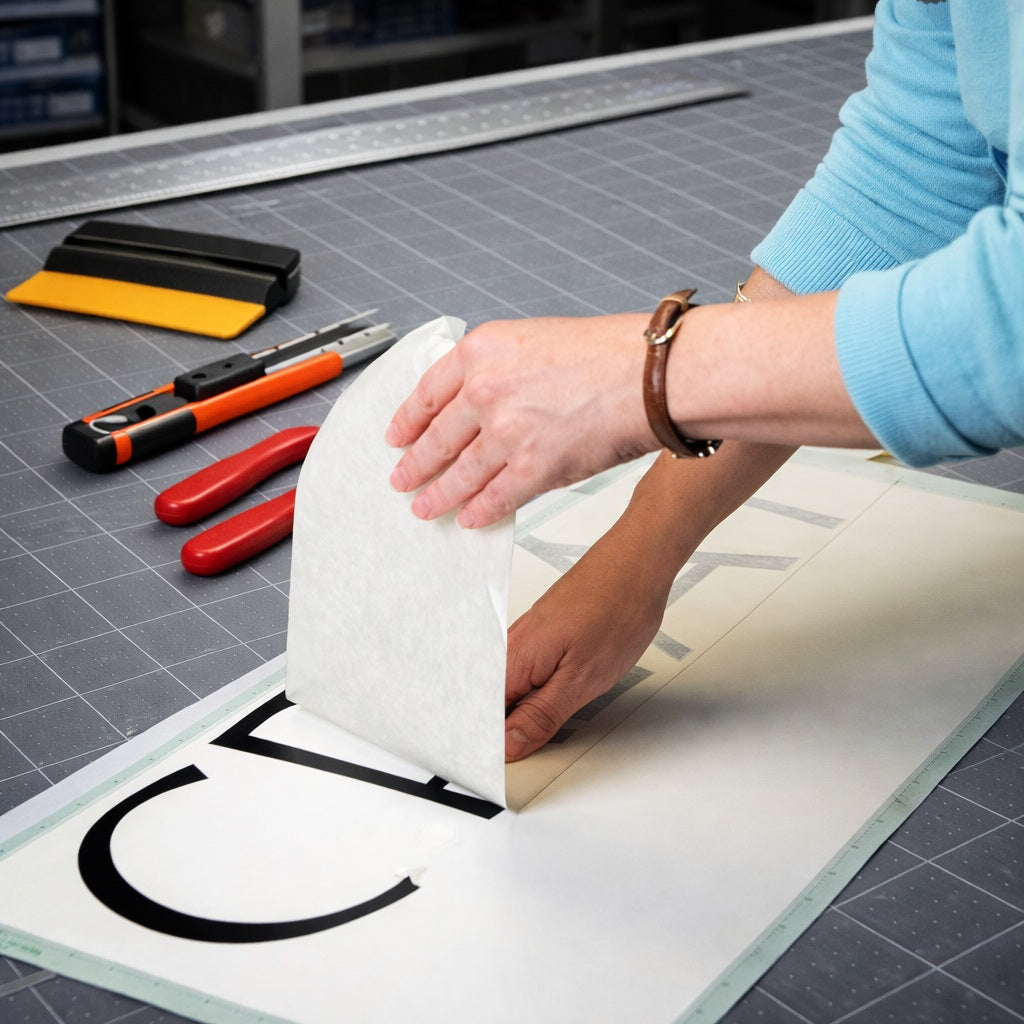 4.0mil High-Tack Paper Transfer Premask Application Tape (For Sign Vinyl) (#430)