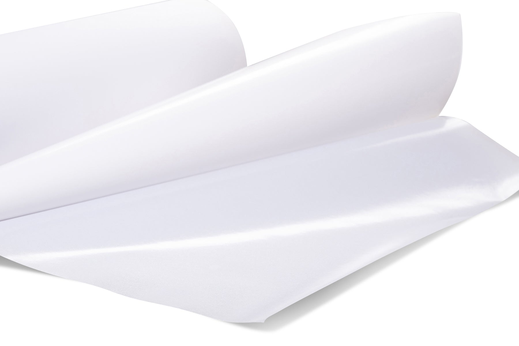 7.0mil Wall Film Matte White Polyester Fabric with Removable Repositionable Adhesive (#432)