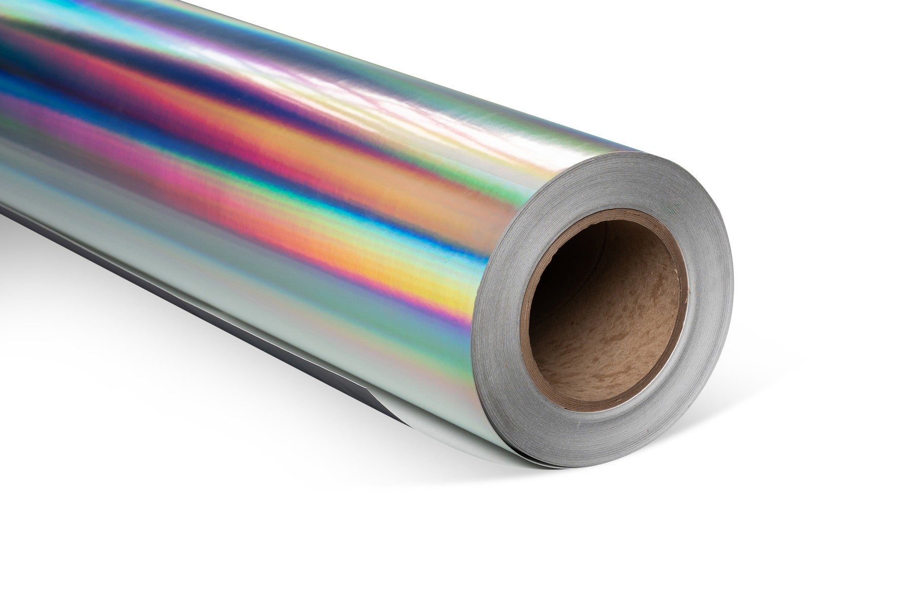 6.0mil Rainbow Holographic Semi-Rigid Calendered Vinyl with Permanent Adhesive (1yr) (#567)