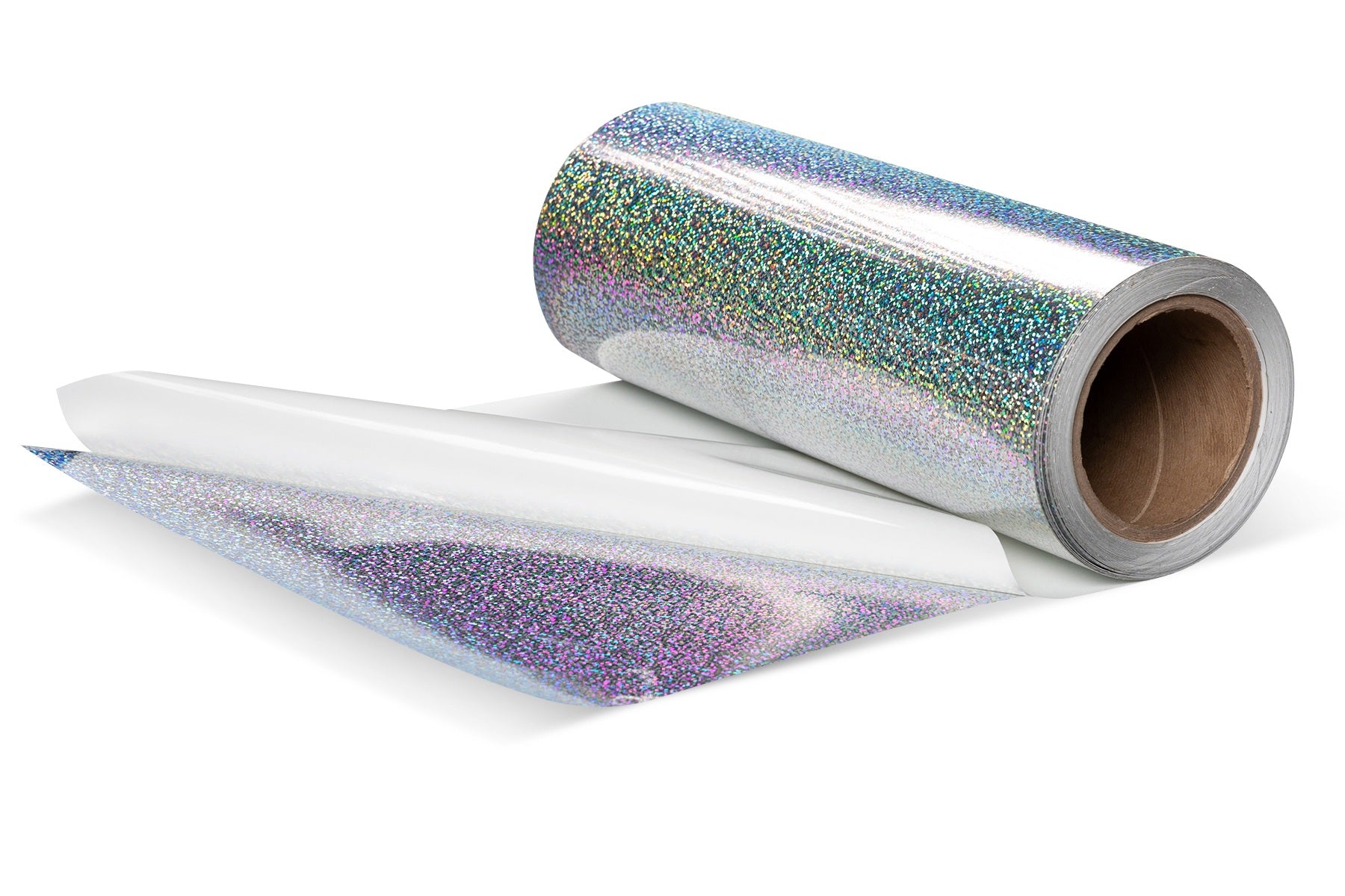 6.0mil Glitter Sparkle Holographic Calendered Vinyl with Permanent Adhesive (1 yr) (#568)