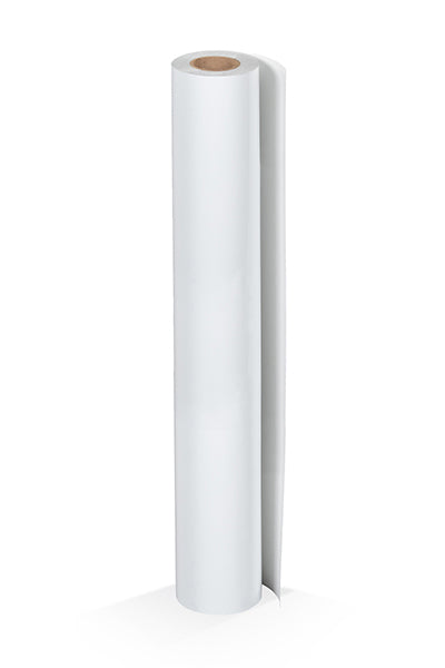2.0mil Concrete Brick Gloss White Cast Vinyl with High-Tack Adhesive (7 yr) (#588)