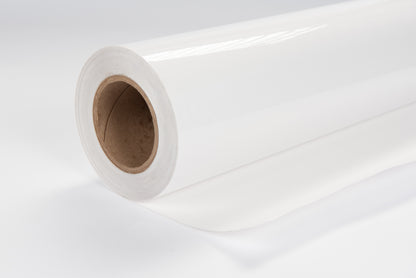 3.0mil Gloss Clear Calendered Vinyl with Removable Adhesive (#602)