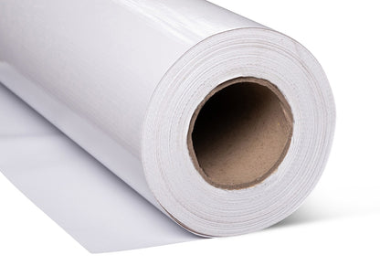 13oz Gloss White Front-lit Scrim Banner Vinyl (#604)