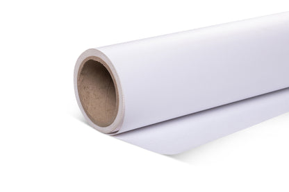 13oz Matte White Smooth Double-Sided 250 Denier Banner Vinyl (#607)