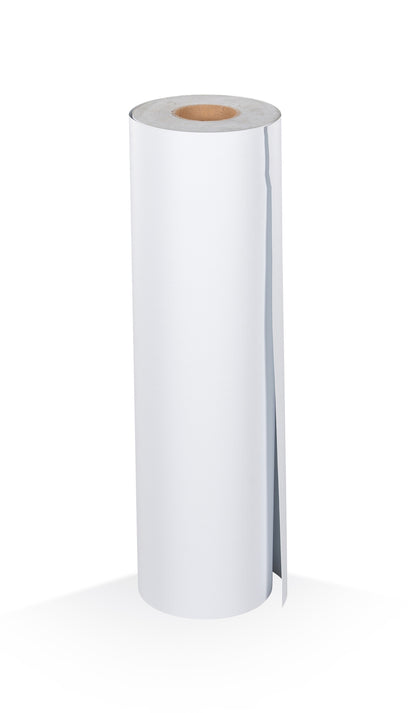 18oz Matte White Double-Sided Scrim Pole Banner Vinyl (#609)