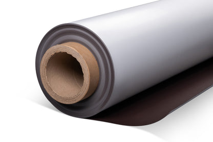20.0mil Matte White Magnetic Vinyl (With Black-Back) (#790)