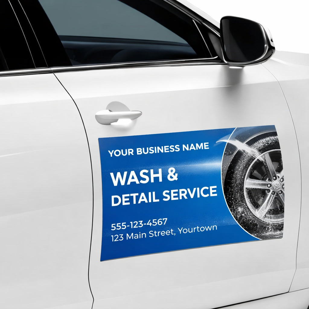 20.0mil Matte White Magnetic Vinyl (With Black-Back) (#790)