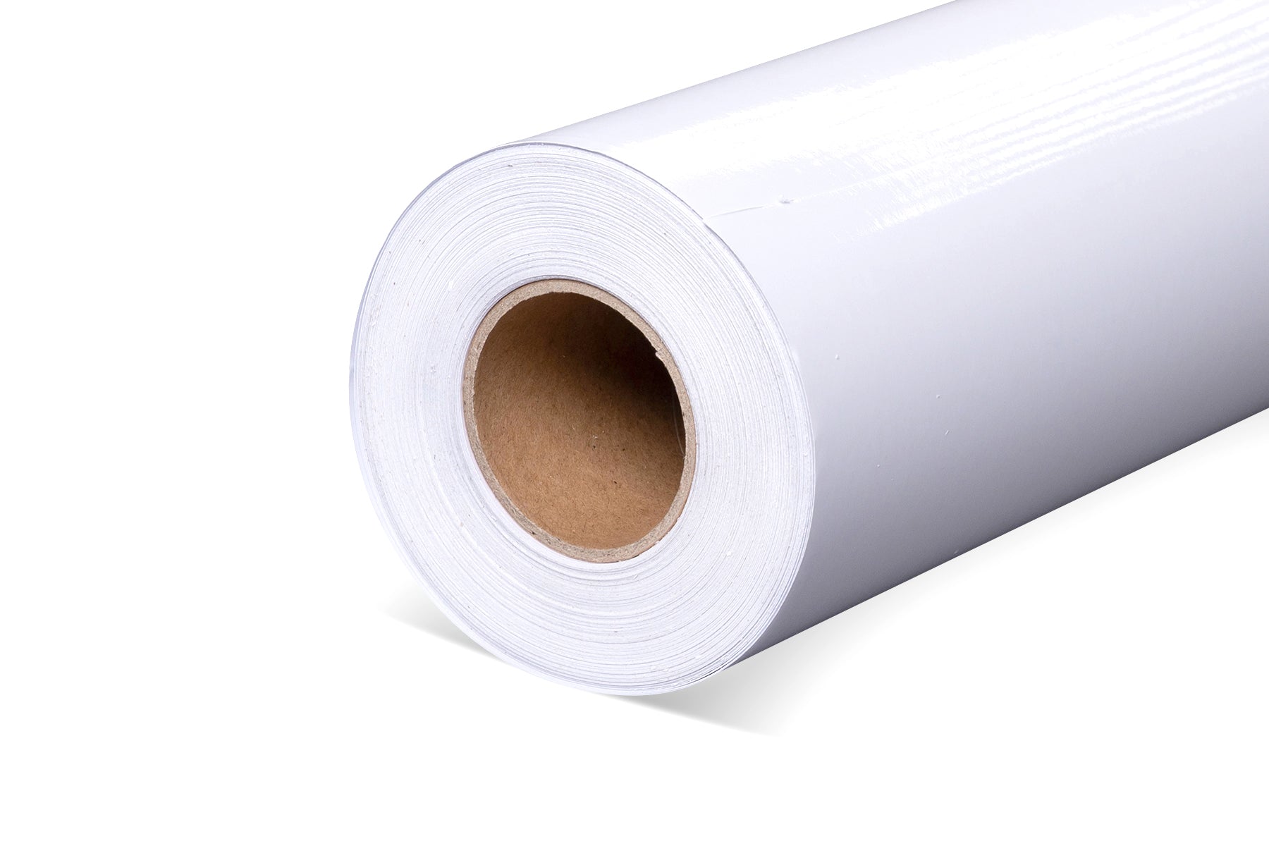 8.0mil Gloss White Dual-Layer Calendered Vinyl with Removable Adhesive (#812)