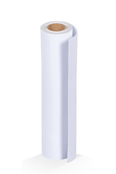 9.0mil Wall Film Matte White Polyester Fabric with Removable Repositionable Adhesive (#923)