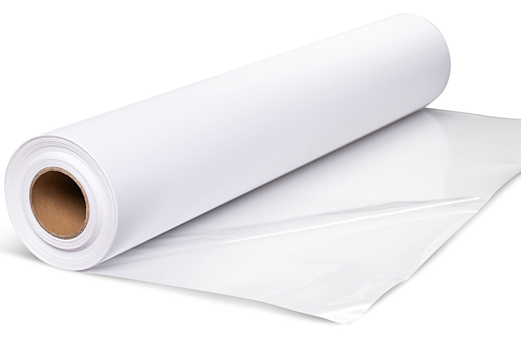 5.0mil Matte White Polypropylene Window Film with Low-Tack Removable Adhesive (#935)