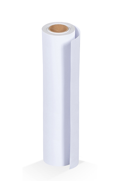 6.0mil Wall Film Matte White Calendered Vinyl with Gray Removable Repositionable Adhesive (#352) - Image 2